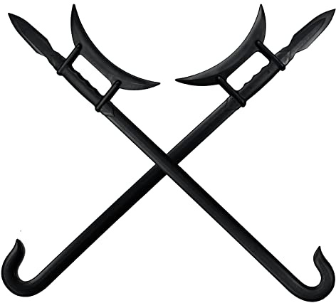 Munetoshi 40.5” Polypropylene Hook Swords Wushu Kung Fu Chinese Martial Arts Performance