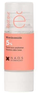 ETAT PUR, reines Aktiv Niacinamid, 5 %, hyperpigmentierte Haut, gleicht den Hautton aus, stärkt und schützt die Haut, 15 ml