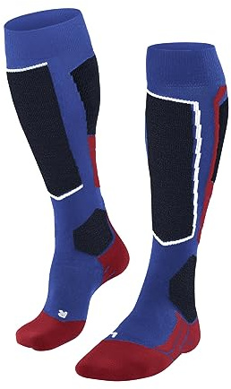 FALKE SK2 Intermediate Vegan M Kh lyocell filo funzionale caldi spessi 1 paio, Calzini da sci Uomo, Blu Olympic 6940, 39-41