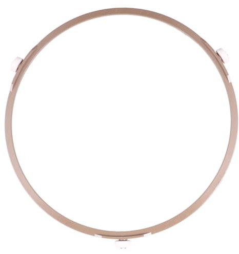 CIYODO 2pcs Microwave Oven Glass Turntable Replacement Plate Microwave Pan Support Ring