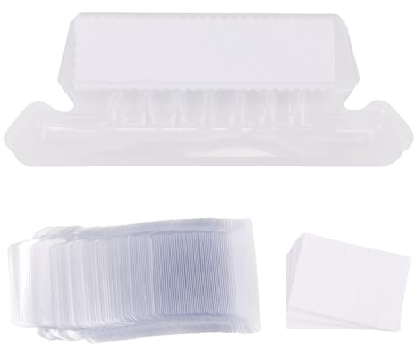 Blisfulhoks 120 Sets 2 Inch Hanging Folder Tabs and Inserts for Quick Identification of Hanging Files Hanging File Inserts A