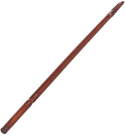 HOMOCONO Limpiador de Flauta Travesera Palo de Madera, Varilla de Limpieza para Instrumentos de Viento, Accesorio para Uso en Estudios y Presentaciones