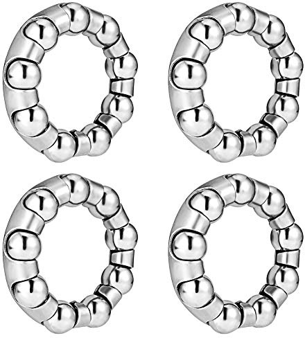 Jaceyon Bike Ball Crank Bearing Retainer 1/4 x 9 Balls 4 Pcs Bottom Bracket Bearings for Kids Schwin Bicycle, Crank Bearings Repair Accessories for Genesis Bike