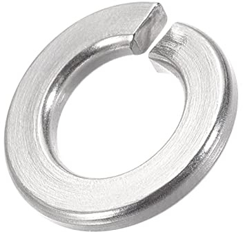 METALLIXITY Rondelle Fendue (7/16) 25Pcs, 304 Acier Inoxydable Rondelle Élastique Ressort Joint Élastique - pour Applications Domestiques
