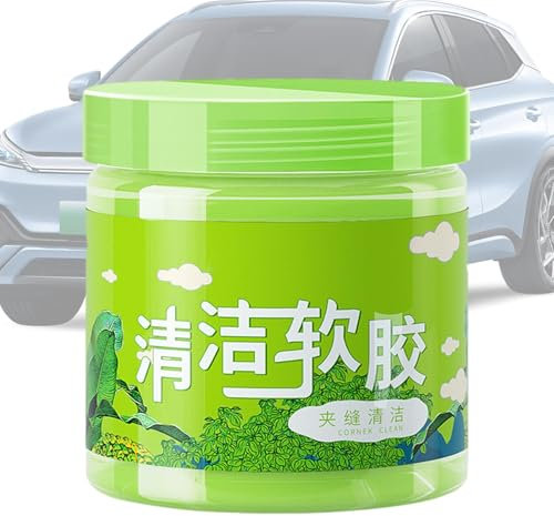 Stucco detergente per interni auto, gel detergente morbido e forte viscosità, gel per pulizia auto portatile per auto, detergente per bocchette di ventilazione auto