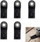 5PCS Multi Tool Blades Universal Compatible Oscillating Saw Blades Professional Multifunctional Quick Release Saw Blades for Bosch Fein Milwaukee Ryobi Einhell Hitachi Metabo Craftsman