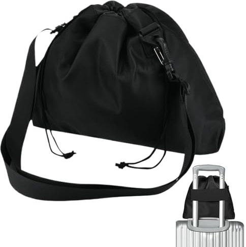Sac De Coussin Cervical - Oreiller Cervical De Voyage Avec Sangle Réglable | Pochette De Rangement Imperméable Avec Cordon - Accessoires De Voyage Compacts Pour Avion, Train Et Déplacements