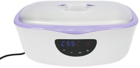 Dispositivo per il bagno di paraffina, 4000 ml, macchina per il bagno di paraffina, 230 W, con touch screen a LED, funzione di fusione rapida, 32 x 22 x 17 cm, paraffina, bagno di paraffina, per la