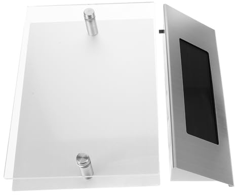 PENIKOKO Luz Solar para Números Casa con Diseño Inoxidable Iluminación LED Automática y Resistente Exterior Placa Señalización Dirección Fácil Instalación para Exteriores
