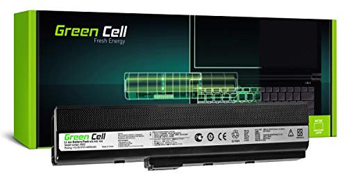 Green Cell Laptop Akku Asus A32-K52 für Asus K52 K52F K52J K52JB K52JC K52JE K52JK K52D K52DE K52DY K52N X52 X52F X52J X52JB X52JC X52JE K52JR K52JT X52N A42 A52 A52F A52J A52N A62 K42 K62 P62 P82