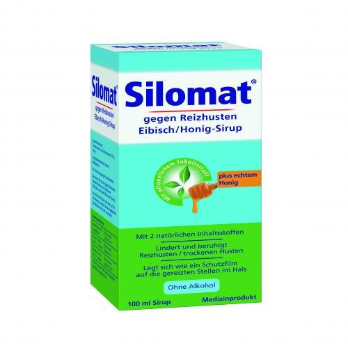 SILOMAT gegen Reizhusten Eibisch/Honig-Sirup 100 ml