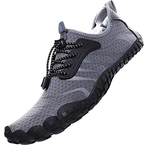 Lvptsh Water Shoes for Men and Women - Barefoot Sports Aqua Socks for Beach, Swim, Pool, Surf, Yoga, Running, Surfing, Boating - Quick Drying