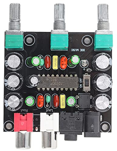 Socobeta förförstärkare bräda 2 kanaler bärbar förförstärkare modul hifi ljud mixerbräda