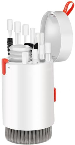 Tastatur Reinigung Set, 20 in 1 Keyboard Cleaning Brush Kit, Reinigen Bürste Elektronik Reiniger für Technik Gadget Earbuds Laptop Handy Screen Smartphone Earphone Kamera Objektiv