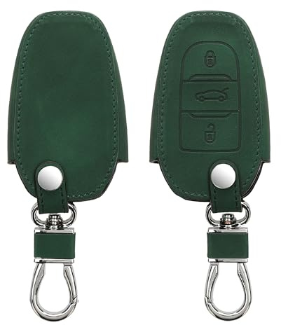 kwmobile Cover copri-chiave compatibile con Opel con 3 tasti Smartkey (Keyless Go) - Guscio protettivo chiavi auto in pelle PU Nabucco per telecomando macchina