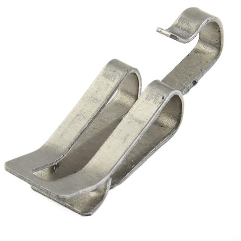 Lot de 24 clips de toit et de gouttière de qualité supérieure pour dégivrage des câbles et entretoises pour un placement sécurisé du câble