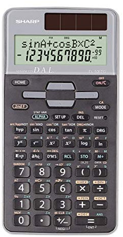 Sharp EL-531TG Grau - Fehlgravur