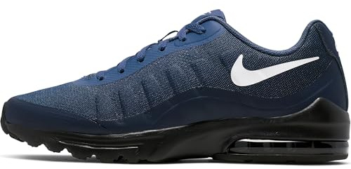 NIKE Air MAX Invigor, Zapatillas de Baloncesto para Hombre, Obsidian White Mystic Navy Black, 38.5 EU