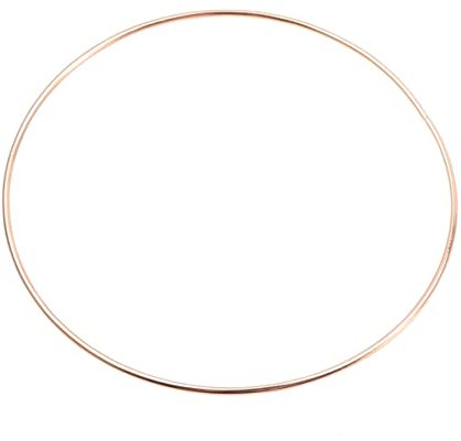 Amosfun 10st Metallringe Ring Aus Metall Goldener Makramee-Ring Reifenringe Basteln Stickrahmen Makramee Ringe Reifen Metall Ring Messingbeschläge Kranz Reifen Zubehör Traumfänger