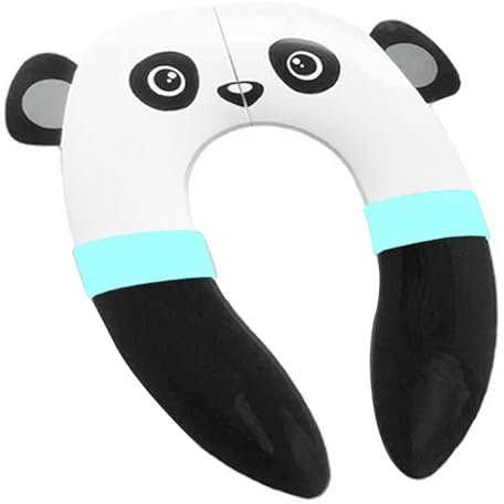 Kinder-Toilettensitz – leichte Töpfchenmatte, faltbarer Toilettentrainer | Dureble Töpfchen-Sitzpolster in Panda-Form, faltbare Töpfchen-Trainingsmatte, kompakter Reise-Töpfchensitz für Zuhause, Reise