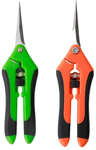 2 Pièces Ciseaux Bonsai,Secateur de Jardinage Branches Feuilles Jardin et Sécateur à Sécateurs Coupe Kit les Couture Branche Fil Outillage Plante,pour Greffage Naturelle Taille Accessoires D'outils