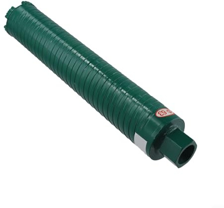 Broca de núcleo de hormigón M22 de 370 mm para perforación de martillo seco y húmedo con construcción de aleación y múltiples opciones de tamaño para hormigón, mampostería (63 mm)
