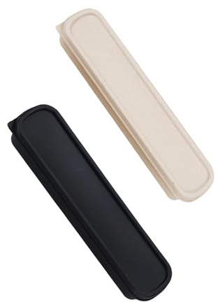 Ceeyoll Besteckbox 2-Teilig,Beige und Schwarz-Praktisch zur Aufbewahrung von Besteck,Leicht zu Transportieren,Geeignet für Büros,Schulen und Outdoor-Aktivitäten