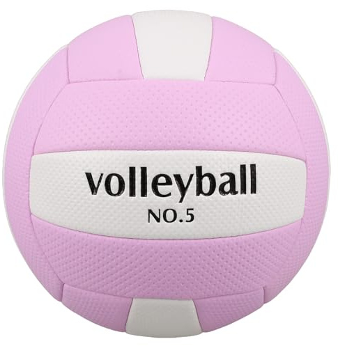 FESTFENDS Mjuk volleyboll: Officiell storlek 5 uppblåsbar beachvolleyboll vattentät för poolpartyn utomhusspel, lagtävlingar och träning