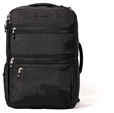 Baggallini Modern Convertible Travel Backpack - Lightweight 11.8x17.7x 8.5 Duffel Weekender w/Laptop Pocket
