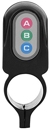 Cyrank Alarma De Motocicleta, Alarma De Bicicleta Antirrobo Antirrobo con Sirena Inalámbrica De Contraseña De 4 Dígitos para Bicicleta