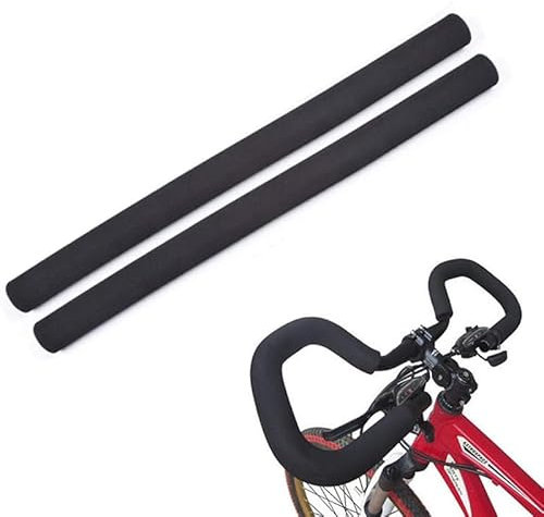 Feaolala Schwamm Lenkerbezug Fahrrad Lenker Griff Abdeckung Schaumstoff Lenkerüberzug Anti-Rutsch Fahrradlenker Tube Schmetterling Griff Bar Ärmel (1 Paar)