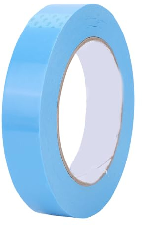 Bnineteenteam Fälgtejp 23mmx50m Höghållfast Slanglös Cykeldäckfoder för Bergshjul Läckagesäker Skyddsremsa PET-material Blå