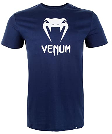 VENUM Classic Camiseta, Hombre, Azul Marino, XXL