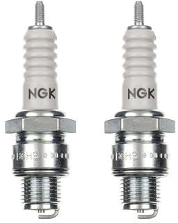 2x Zündkerze B6HS 2er Pack Zündkerzen Set 2 Stück kompatibel passend für 6AC W7A W8AC, L10 L7 OE037 L82, W W16FS-U, IWF22