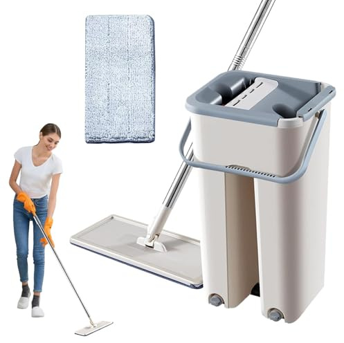 Platt klämmopp, platt golvmopp och, mopp och med vridarsats, ingen rörande platt golvmopp och, våt och användning