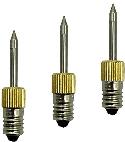 Milageto Punte di saldatura di ricambio per saldatura, testina di saldatura per saldatore USB