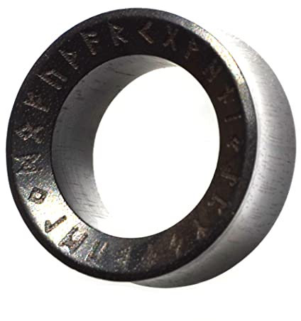 CHICNET Flesh Tunnel Holz dunkel double flared Runen Ring Gravur Plug Expander Dehner Lobe Ohr Piercing Celtic Kelten Viking Wikinger braun schwarz Damen Herren 6mm - 28mm 14 mm