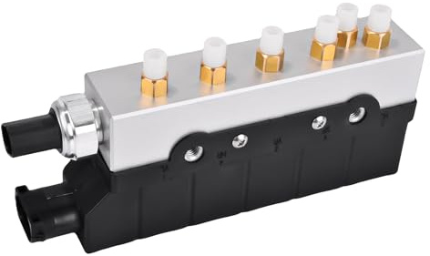 Gruppo Valvola Di Blocco Delle Sospensioni Pneumatiche Compatibile Con La Classe S Berlina W220 S 280 S 350 S 430 4-Matic S 55 Amg S 65 Amg, In Sostituzione Di 2203200258 A2203200258