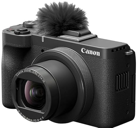 Canon PowerShot V1 - Compact Digital Camera - Black