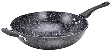 Maifan Stone non-stick panna, mindre oljerök, induktionshäll, gas, lämplig for wokar, järngrytor, kastruller, presenter, direkt leverans från tillverkare/719(34 Single Pots)