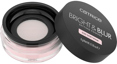 Catrice Cosmetics Bright et Blur Setting Powder poudre fixatrice, polissant, resserrement des pores, fixant, luminescent, translucide (8g)