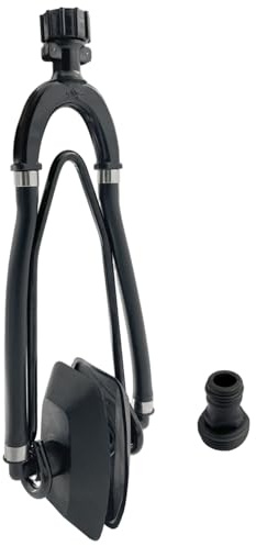 Xoeryoy Outboard Motor Muffs Rectangular Dual Water Feed Boat Ear Muffs Outboard Motor Flusher Boat Accessories for Boating