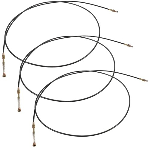 GLEAVI Cable de Cambio para Bicicleta Eléctrica y Triciclo 3 Unidades de 25 M Aleación Resistente Tornillo Compatible Motor de Scooter Cambio de Marchas para Subida y Conducción
