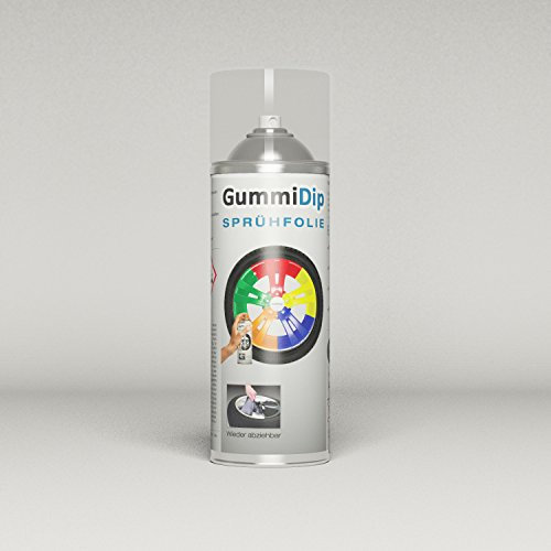 Gummi Dip Sprühfolie 61090030 Flüssiggummi Spray, 400 ml, Glanz-Effekt