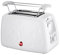 eldom TO245B Dotty Toaster | 7 Röststufen | Defrost-Funktion | mit integrierten Brötchenaufsatz | Krümelschublade | 900W | Weiß