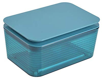 TARTIERY Feuchttücherbox Pflegetücher-Boxen Feuchttücher Aufbewahrungsbox Aus Kunststoff Feuchttücher Spender Feuchttuchbox Papieretui, Serviettenbox Mit Deckel Für Zuhause, Büro