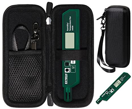 CaseSack Case for Humidity and Temperature Pen Sized Meter compatible with Extech 445580, TH10, RTH10