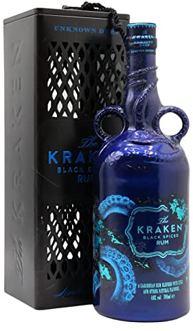 Kraken - Unknown Deep - Deep Sea Bioluminescence Limited Edition Black Spiced - Rum