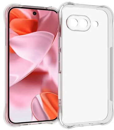 mtb more energy® Coque souple Armor compatible avec Google Pixel 9A, coins renforcés, protection de l'appareil photo, 1,5 mm en TPU