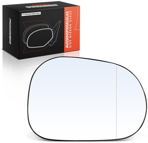 Frankberg Cristal para espejo exterior de coche Compatible con Clase M W163 ML 55 AM.G ML 230 ML 270 CDi ML 320 ML 430 1998-2001 SUV Replace# A1638102019